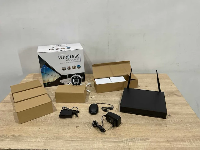 Wirelesse hd cctv kit beveiligingscamera - afbeelding 3 van  8