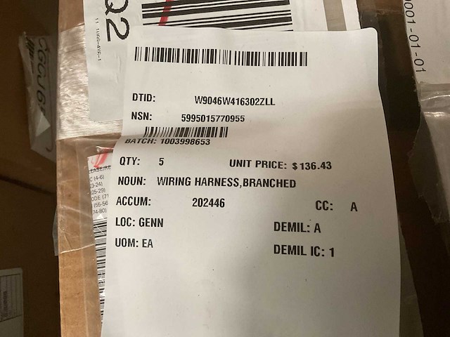 Wiring harness (4x) - afbeelding 3 van  3