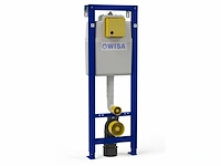 Wisa - xs 114 - inbouwreservoir 114x38 cm, frontbediening. - afbeelding 1 van  4