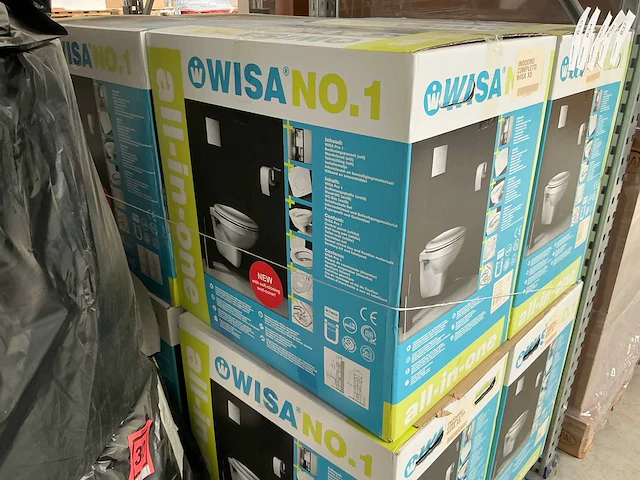Wisa all-in-one toiletset (2x) - afbeelding 4 van  5
