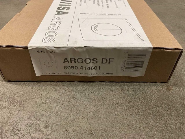 Wisa argos df 8050.414601 2-knops drukplaat (10x) - afbeelding 3 van  3