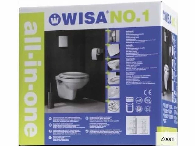 Wisa one pack inbouwreservoir met frame (2x) - afbeelding 1 van  3