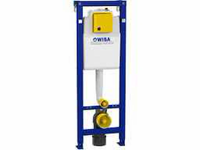 Wisa xs114 toilet inbouwframe + drukplaat (6x) - afbeelding 5 van  6