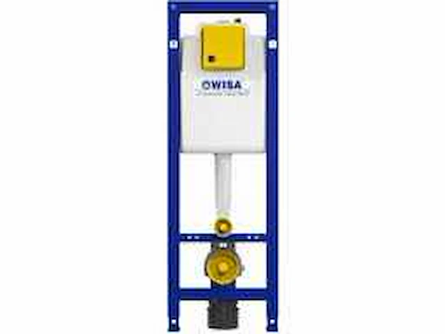 Wisa xs114 toilet inbouwframe + drukplaat (6x) - afbeelding 6 van  6