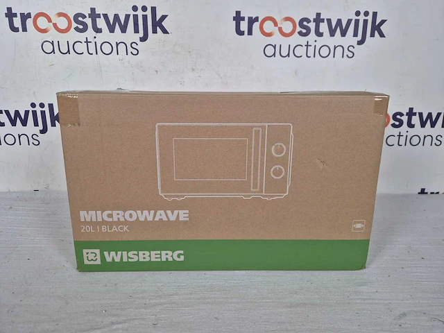 Wisberg wb1m20b compacte vrijstaande magnetron - afbeelding 1 van  1