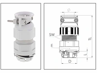 Wiska esakvz-p 25 kabelverbinder (50x) - afbeelding 1 van  3