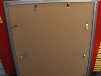 Wissellijsten, aluminium geborsteld - 5 stuks - afbeelding 3 van  4