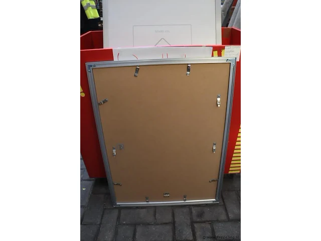 Wissellijsten, aluminium geborsteld - 5 stuks - afbeelding 3 van  4