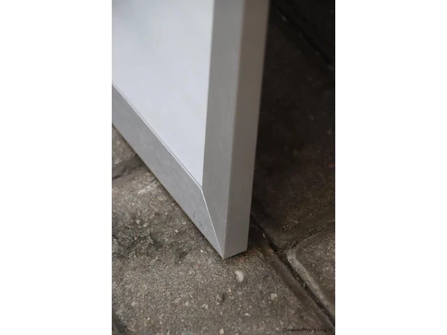 Wissellijsten, aluminium geborsteld - 7 stuks - afbeelding 2 van  4