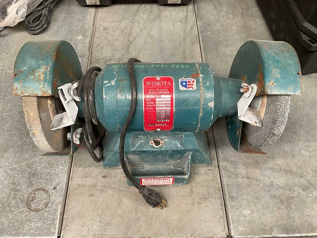 Wissota f67 dubbelsteens slijpmachine - afbeelding 2 van  6