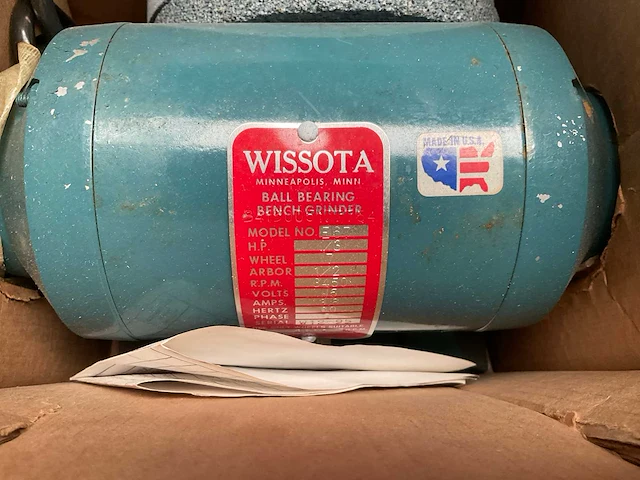 Wissota s 67 dubbelsteens slijpmachine - afbeelding 3 van  3