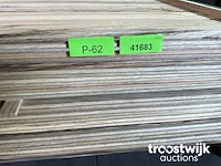 Wit afrikaans eikenhouten fraké plank 360x6.8x2 cm - afbeelding 7 van  7