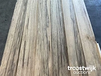 Wit afrikaans eikenhouten plank 240x18.5x2 cm - afbeelding 5 van  7