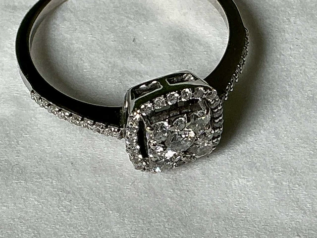 Wit gouden ring - other jewellery - afbeelding 4 van  10