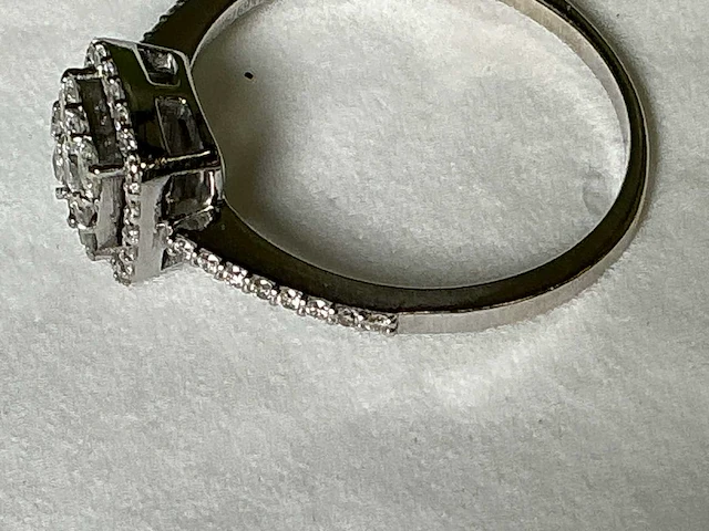 Wit gouden ring - other jewellery - afbeelding 5 van  10