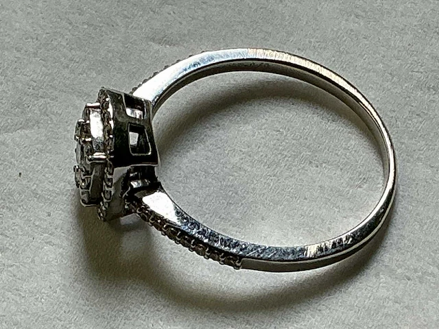 Wit gouden ring - other jewellery - afbeelding 8 van  10