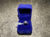 Wit gouden ring met 3,62 crt. diamanten - afbeelding 1 van  7