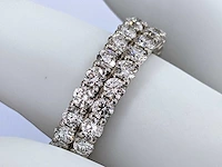 Wit gouden ring met 50 diamanten 3,59 crt. - afbeelding 2 van  10