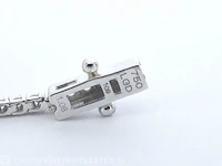Witgouden armband met briljant geslepen diamanten 1.08 carat - afbeelding 9 van  9