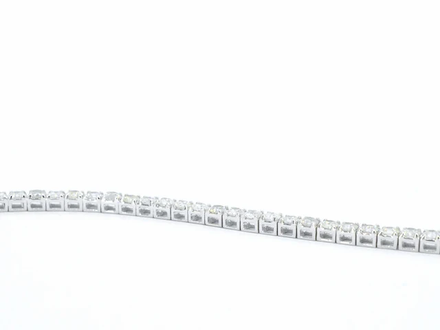 Witgouden armband met diamanten 5.40 carat - afbeelding 5 van  9
