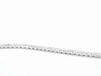 Witgouden armband met diamanten 5.40 carat - afbeelding 5 van  9