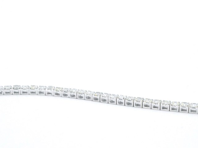 Witgouden armband met diamanten 5.40 carat - afbeelding 5 van  9