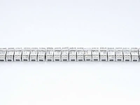 Witgouden armband met volledig gezet met diamanten 4.50 carat - afbeelding 5 van  9