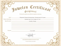 Witgouden chopard dameshorloge - afbeelding 3 van  6
