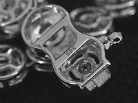 Witgouden collier diamant briljant 12.50 ct - afbeelding 8 van  8