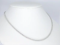 Witgouden collier met 5.68 carat briljant geslepen diamant - afbeelding 6 van  10