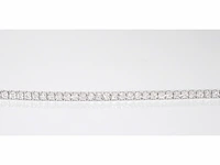 Witgouden collier met diamanten 3.50 carat - afbeelding 5 van  8