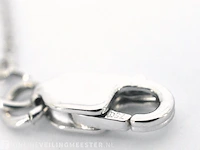 Witgouden collier met een diamant van 0.70 carat - afbeelding 7 van  7