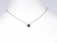 Witgouden collier met een diamant van 1.10 carat van gassan 121 - afbeelding 4 van  10