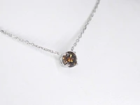 Witgouden collier met een diamant van 1.10 carat van gassan 121 - afbeelding 6 van  10