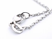 Witgouden collier met een diamant van 1.10 carat van gassan 121 - afbeelding 10 van  10