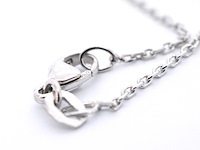 Witgouden collier met een diamant van 1.10 carat van gassan 121 - afbeelding 9 van  9