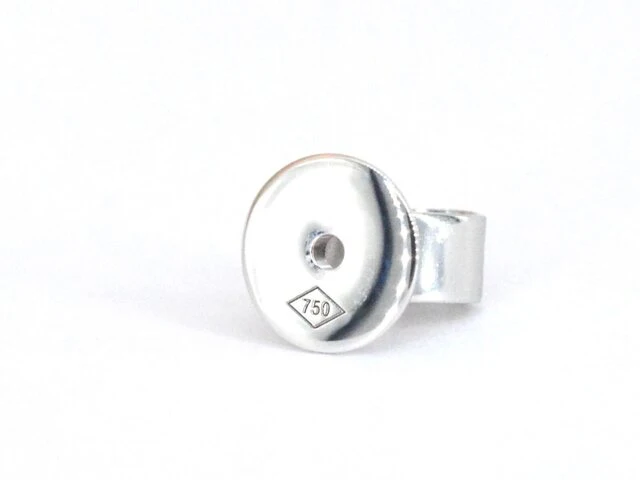 Witgouden diamanten oorbellen van 1.00 carat - afbeelding 7 van  7