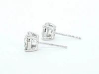 Witgouden diamanten oorbellen van 2.00 carat - afbeelding 6 van  9