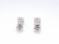 Witgouden diamanten oorbellen van 2.00 carat - afbeelding 8 van  10