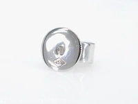 Witgouden diamanten oorbellen van 3.00 carat - afbeelding 7 van  8