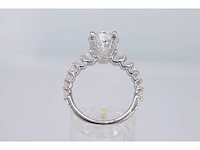 Witgouden exclusieve ring met een diamant van 2.00 carat - afbeelding 3 van  7