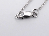 Witgouden halsketting diamant 0.70 ct - afbeelding 5 van  6