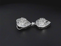 Witgouden hanger met 1.60 carat diamanten, excl. ketting - afbeelding 5 van  7