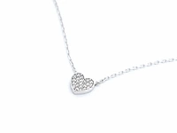 Witgouden hanger met diamant - afbeelding 7 van  9