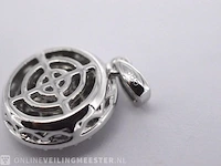 Witgouden hanger met diamanten 0.75 carat - afbeelding 6 van  7