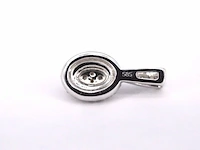 Witgouden hanger met diamanten, excl. ketting - afbeelding 6 van  8