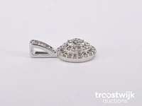 Witgouden hanger met diamanten - afbeelding 5 van  6