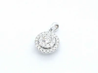 Witgouden hanger met diamanten - afbeelding 5 van  7