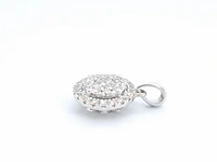 Witgouden hanger met diamanten - afbeelding 6 van  7