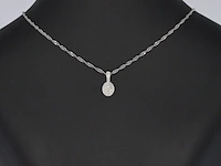 Witgouden hanger met diamanten - afbeelding 2 van  6